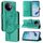 Per vivo Y39 5G Custodia per telefono in pelle con motivo a farfalla in rilievo globale (verde) Per vivo Y39 5G Custodia per telefono in pelle con motivo a farfalla in rilievo globale (verde)