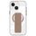Per iPhone 15 Plus / 14 Plus Custodia per telefono con cinturino trasparente MagSafe (marrone) Per iPhone 15 Plus / 14 Plus Custodia per telefono con cinturino trasparente MagSafe (marrone)