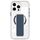 Per iPhone 15 Pro Max Custodia per telefono con cinturino trasparente MagSafe (blu scuro) Per iPhone 15 Pro Max Custodia per telefono con cinturino trasparente MagSafe (blu scuro)