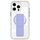 Per iPhone 16 Pro Custodia per telefono con cinturino trasparente MagSafe (viola) Per iPhone 16 Pro Custodia per telefono con cinturino trasparente MagSafe (viola)