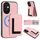 Per Honor 200 Pro CX01 Custodia per telefono con custodia magnetica Magsafe staccabile (rosa) Per Honor 200 Pro CX01 Custodia per telefono con custodia magnetica Magsafe staccabile (rosa)