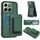 Per Honor X6b CX01 Custodia per telefono con porta carte magnetico Magsafe staccabile (verde pavone) Per Honor X6b CX01 Custodia per telefono con porta carte magnetico Magsafe staccabile (verde pavone)