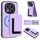 Per Redmi Note 14 Pro+ 5G CX01 Custodia per telefono con custodia magnetica Magsafe staccabile (viola chiaro) Per Redmi Note 14 Pro+ 5G CX01 Custodia per telefono con custodia magnetica Magsafe staccabile (viola chiaro)