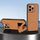 Per iPhone 16 Pro Max Custodia per telefono integrata con supporto magnetico invisibile MagSafe con texture in pelle di pecora (marrone) Per iPhone 16 Pro Max Custodia per telefono integrata con supporto magnetico invisibile MagSafe con texture in pelle di pecora (marrone)
