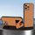 Per iPhone 15 Pro Max Custodia per telefono integrata con supporto invisibile magnetico MagSafe con texture in pelle di pecora (marrone) Per iPhone 15 Pro Max Custodia per telefono integrata con supporto invisibile magnetico MagSafe con texture in pelle di pecora (marrone)