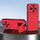 Per OPPO Find X8 Pro Custodia per telefono integrata con supporto invisibile magnetico MagSafe con texture in pelle di pecora (rosso) Per OPPO Find X8 Pro Custodia per telefono integrata con supporto invisibile magnetico MagSafe con texture in pelle di pecora (rosso)