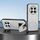 Per vivo X200 Pro Custodia per telefono integrata con supporto magnetico invisibile MagSafe con texture in pelle di pecora (bianca) Per vivo X200 Pro Custodia per telefono integrata con supporto magnetico invisibile MagSafe con texture in pelle di pecora (bianca)