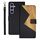 Per Samsung Galaxy S25+ 5G idewei Custodia per telefono in pelle con cuciture bicolore (nera) Per Samsung Galaxy S25+ 5G idewei Custodia per telefono in pelle con cuciture bicolore (nera)