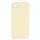 Per iPhone 16e Custodia per telefono in silicone liquido imitazione (bianco) Per iPhone 16e Custodia per telefono in silicone liquido imitazione (bianco)