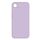 Per iPhone 16e Custodia per telefono in silicone liquido imitazione (viola) Per iPhone 16e Custodia per telefono in silicone liquido imitazione (viola)