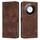 Per Honor X60 / X9c Smart Dream Triangle Custodia in pelle per telefono con cordino (marrone) Per Honor X60 / X9c Smart Dream Triangle Custodia in pelle per telefono con cordino (marrone)