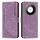 Per Honor X60 / X9c Smart Skin Feel Stripe Pattern Custodia in pelle per telefono con cordino (viola) Per Honor X60 / X9c Smart Skin Feel Stripe Pattern Custodia in pelle per telefono con cordino (viola)