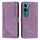 Per vivo Y300 Global / V40 Lite IDN Skin Feel Stripe Pattern Custodia in pelle per telefono con cordino (viola) Per vivo Y300 Global / V40 Lite IDN Skin Feel Stripe Pattern Custodia in pelle per telefono con cordino (viola)