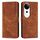 Per vivo V40 / V40 Pro / T3 Custodia per telefono in pelle con motivo a strisce Ultra Skin Feel con cordino (marrone) Per vivo V40 / V40 Pro / T3 Custodia per telefono in pelle con motivo a strisce Ultra Skin Feel con cordino (marrone)