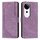 Per vivo V40 / V40 Pro / T3 Custodia per telefono in pelle con motivo a strisce Ultra Skin Feel con cordino (viola) Per vivo V40 / V40 Pro / T3 Custodia per telefono in pelle con motivo a strisce Ultra Skin Feel con cordino (viola)
