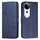 Per vivo V40 / V40 Pro / T3 Ultra Custodia per telefono in pelle con fibbia e texture in vitello con cuciture (blu) Per vivo V40 / V40 Pro / T3 Ultra Custodia per telefono in pelle con fibbia e texture in vitello con cuciture (blu)