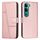 Per vivo Y300 Global / V40 Lite IDN Stitching Calf Texture Fibbia Custodia per telefono in pelle (rosa) Per vivo Y300 Global / V40 Lite IDN Stitching Calf Texture Fibbia Custodia per telefono in pelle (rosa)