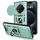 Per Honor X60 Pro / X9c Custodia per fotocamera scorrevole in TPU+PC (verde) Per Honor X60 Pro / X9c Custodia per fotocamera scorrevole in TPU+PC (verde)