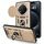 Per Honor X60 Pro / X9c Custodia per fotocamera scorrevole in TPU+PC (oro) Per Honor X60 Pro / X9c Custodia per fotocamera scorrevole in TPU+PC (oro)