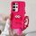Per Samsung Galaxy S24 Ultra 5G Custodia per telefono in TPU con bocca di salsiccia con catena di perline (rosso) Per Samsung Galaxy S24 Ultra 5G Custodia per telefono in TPU con bocca di salsiccia con catena di perline (rosso)