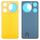 Per ZTE nubia Music Z2353 Cover posteriore in vetro con adesivo (giallo)