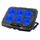 A6 Supporto per laptop ergonomico con 6 ventole e altezza regolabile, tappetino di raffreddamento A6 Supporto per laptop ergonomico con 6 ventole e altezza regolabile, tappetino di raffreddamento