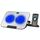 N22 Supporto per laptop regolabile con doppia porta USB, tappetino di raffreddamento portatile con supporto per telefono N22 Supporto per laptop regolabile con doppia porta USB, tappetino di raffreddamento portatile con supporto per telefono