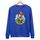 Felpa girocollo casual larga con stampa a palloncino, stampa su richiesta, taglia: M (blu) Felpa girocollo casual larga con stampa a palloncino, stampa su richiesta, taglia: M (blu)
