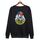 Felpa girocollo casual larga con stampa a palloncino, stampa su richiesta, taglia: XXL (nero) Felpa girocollo casual larga con stampa a palloncino, stampa su richiesta, taglia: XXL (nero)