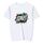 T-shirt girocollo in modal a maniche corte con stampa personalizzata su richiesta, taglia: L (bianco) T-shirt girocollo in modal a maniche corte con stampa personalizzata su richiesta, taglia: L (bianco)