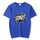 T-shirt girocollo in modal a maniche corte con stampa personalizzata su richiesta, taglia: XXXL (blu) T-shirt girocollo in modal a maniche corte con stampa personalizzata su richiesta, taglia: XXXL (blu)