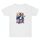 Maglietta estiva larga in cotone a maniche corte con stampa personalizzata su richiesta, taglia: XL (bianco-2) Maglietta estiva larga in cotone a maniche corte con stampa personalizzata su richiesta, taglia: XL (bianco-2)