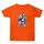 Maglietta estiva larga in cotone a maniche corte con stampa personalizzata su richiesta, taglia: XL (arancione-2) Maglietta estiva larga in cotone a maniche corte con stampa personalizzata su richiesta, taglia: XL (arancione-2)