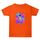 Maglietta estiva larga in cotone a maniche corte con stampa personalizzata su richiesta, taglia: XL (arancione-4) Maglietta estiva larga in cotone a maniche corte con stampa personalizzata su richiesta, taglia: XL (arancione-4)