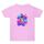 Maglietta estiva larga in cotone a maniche corte con stampa personalizzata su richiesta, taglia: XL (rosa-4) Maglietta estiva larga in cotone a maniche corte con stampa personalizzata su richiesta, taglia: XL (rosa-4)