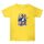 Maglietta estiva larga in cotone a maniche corte con stampa personalizzata su richiesta, taglia: XL (giallo-2) Maglietta estiva larga in cotone a maniche corte con stampa personalizzata su richiesta, taglia: XL (giallo-2)