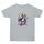 Maglietta estiva larga in cotone a maniche corte con stampa personalizzata su richiesta, taglia: XL (grigio-2) Maglietta estiva larga in cotone a maniche corte con stampa personalizzata su richiesta, taglia: XL (grigio-2)