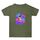 Maglietta estiva larga in cotone a maniche corte con stampa personalizzata su richiesta, taglia: XL (verde militare-4) Maglietta estiva larga in cotone a maniche corte con stampa personalizzata su richiesta, taglia: XL (verde militare-4)