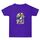 Maglietta estiva larga in cotone a maniche corte con stampa personalizzata su richiesta, taglia: XL (viola-2) Maglietta estiva larga in cotone a maniche corte con stampa personalizzata su richiesta, taglia: XL (viola-2)