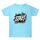 Maglietta estiva larga in cotone a maniche corte con stampa personalizzata su richiesta, taglia: XXL (blu acqua-1) Maglietta estiva larga in cotone a maniche corte con stampa personalizzata su richiesta, taglia: XXL (blu acqua-1)