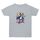 Maglietta estiva larga in cotone a maniche corte con stampa personalizzata su richiesta, taglia: XXXL (grigio-2) Maglietta estiva larga in cotone a maniche corte con stampa personalizzata su richiesta, taglia: XXXL (grigio-2)