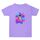 Maglietta estiva larga in cotone a maniche corte con stampa personalizzata su richiesta, taglia: XXXL (viola chiaro-4) Maglietta estiva larga in cotone a maniche corte con stampa personalizzata su richiesta, taglia: XXXL (viola chiaro-4)