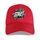 Cappello con visiera in poliestere e cotone con fibbia in acciaio, stampa su richiesta (rosso) Cappello con visiera in poliestere e cotone con fibbia in acciaio, stampa su richiesta (rosso)