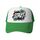 Cappello con visiera in tessuto a rete di spugna con stampa su richiesta (verde) Cappello con visiera in tessuto a rete di spugna con stampa su richiesta (verde)