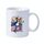 Tazza da latte in ceramica bianca semplice Tazza da acqua Stampa personalizzata su richiesta (ragazzo) Tazza da latte in ceramica bianca semplice Tazza da acqua Stampa personalizzata su richiesta (ragazzo)