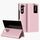 Per Samsung Galaxy Z Fold6 5G Smart View Window Custodia in pelle con slot per schede (rosa) Per Samsung Galaxy Z Fold6 5G Smart View Window Custodia in pelle con slot per schede (rosa)