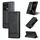 Per OPPO Reno13 AZNS Custodia per telefono in pelle con texture di vitello magnetica (nero)
