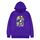 Felpa con cappuccio in pile stampato per bambini, stampa su richiesta, taglia: L (viola) Felpa con cappuccio in pile stampato per bambini, stampa su richiesta, taglia: L (viola)