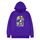 Felpa con cappuccio in pile stampato per bambini, stampa su richiesta, taglia: XL (viola) Felpa con cappuccio in pile stampato per bambini, stampa su richiesta, taglia: XL (viola)