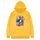 Felpa con cappuccio in pile stampato per ragazzo, stampa su richiesta, taglia: XXXL (giallo) Felpa con cappuccio in pile stampato per ragazzo, stampa su richiesta, taglia: XXXL (giallo)